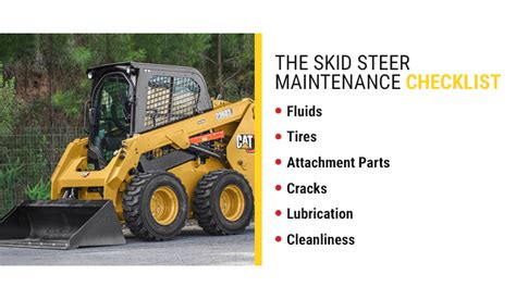 pm on a skid steer|skid steer maintenance plan.